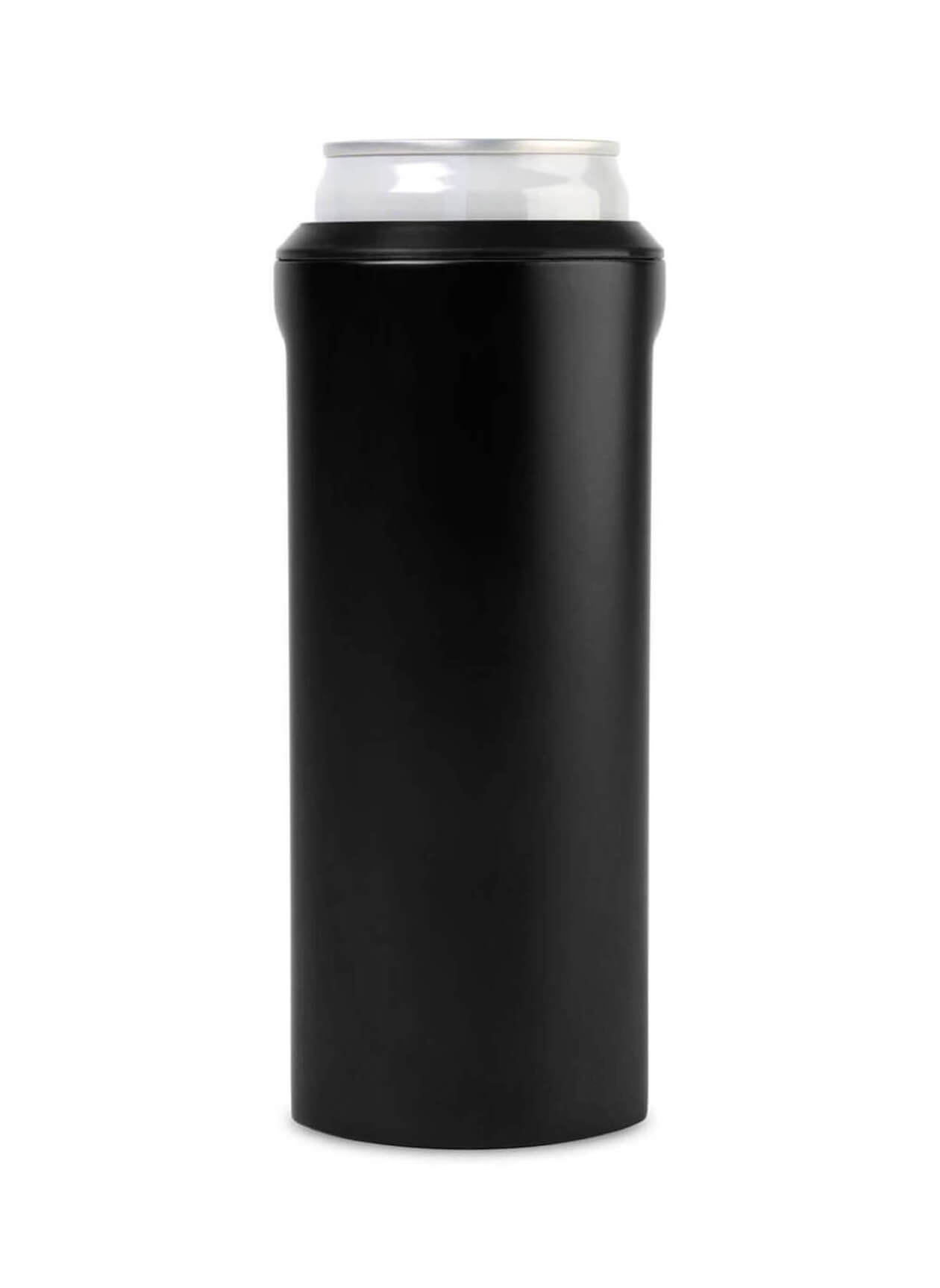 Corkcicle Matte Black Slim Can Cooler