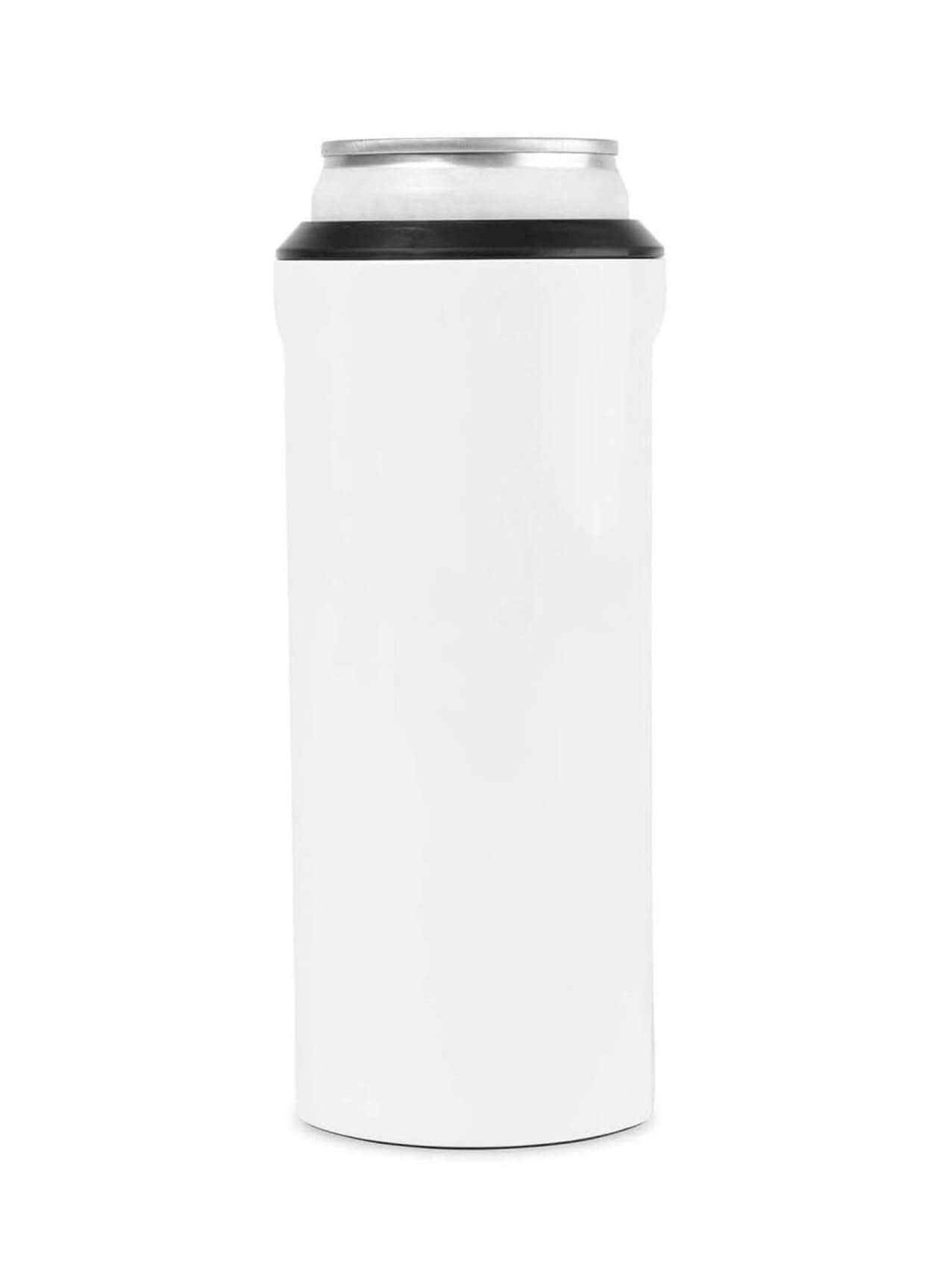 Corkcicle White Slim Can Cooler