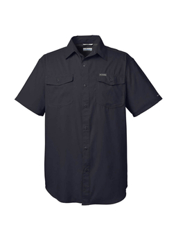 Columbia Men's Black Utilizer II Solid Performance Short-Sleeve Shirt