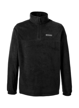 Columbia Men's Black Steens Mountain Half-Zip Fleece Jacket