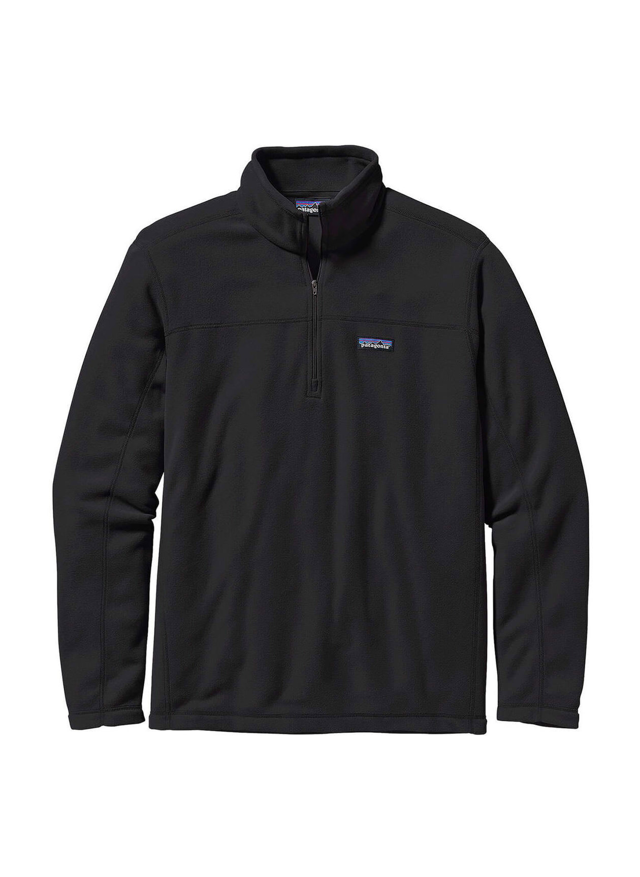 Patagonia Men's Black Micro D Quarter-Zip