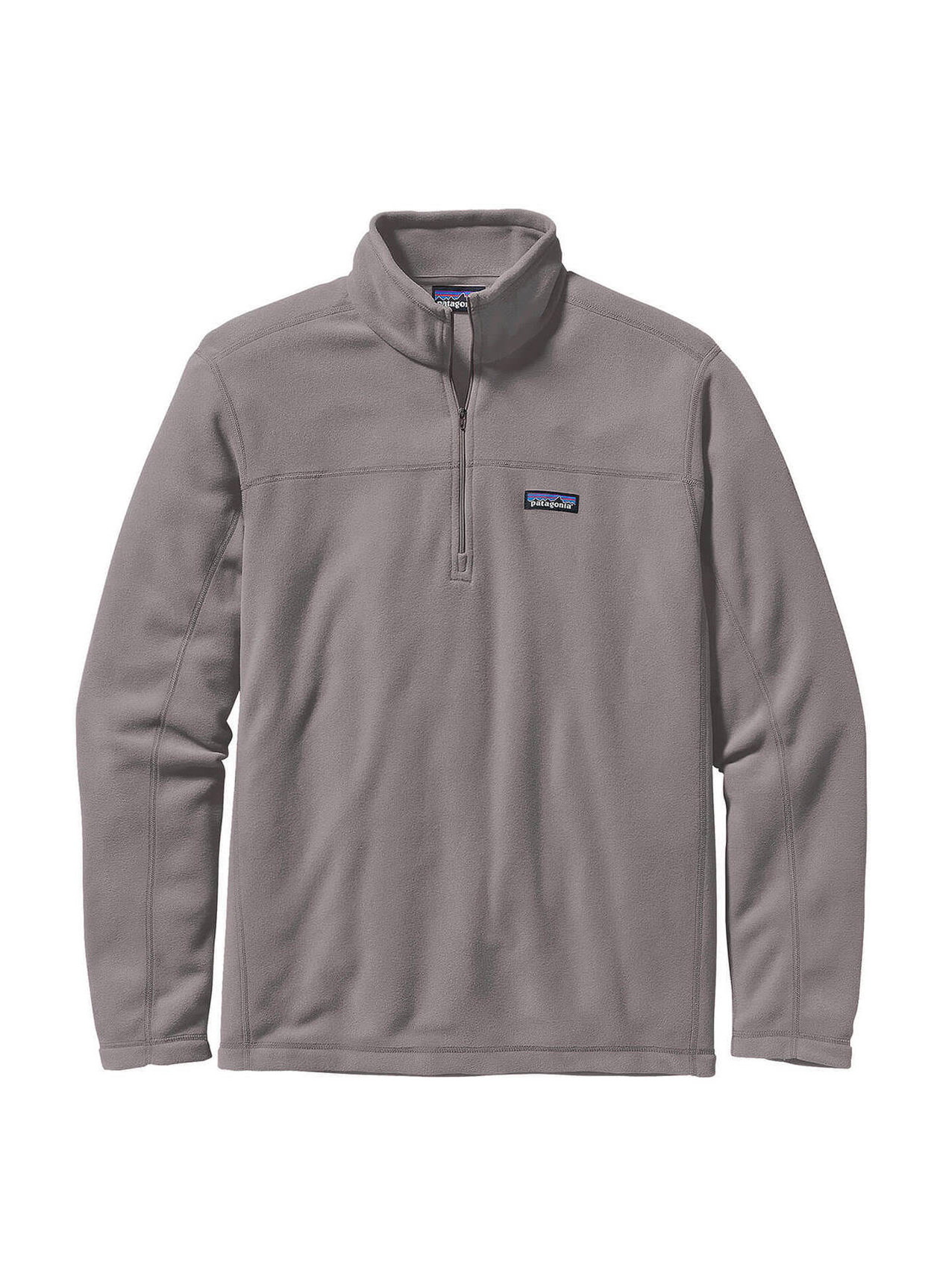 Patagonia Men's Feather Grey Micro D Quarter-Zip