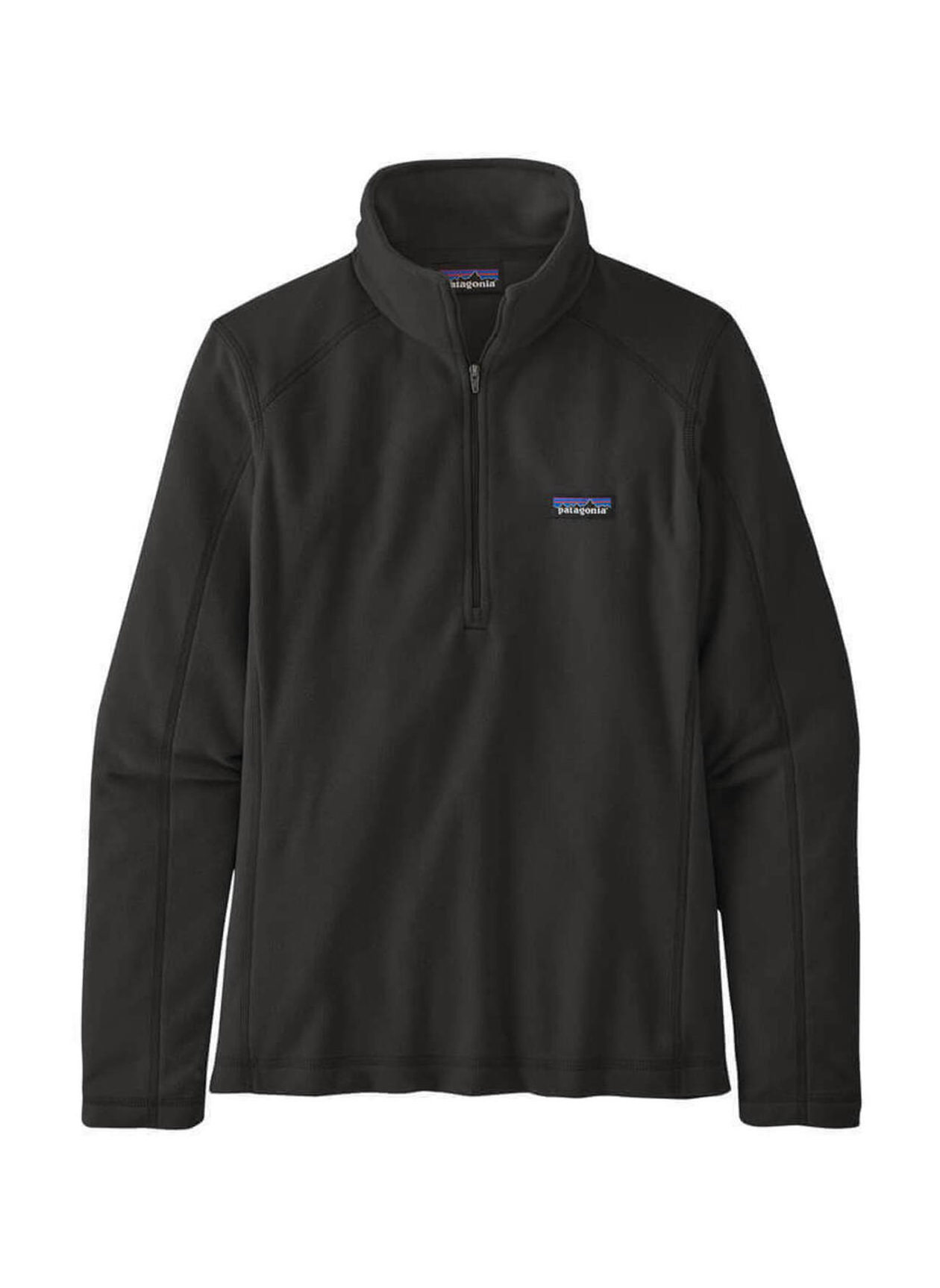 Patagonia Women's Black Micro D Quarter-Zip