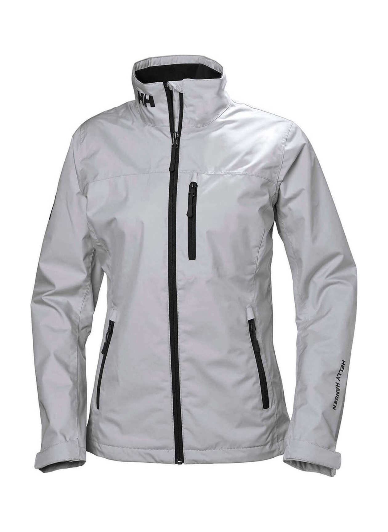 Helly Hansen Women's Grey Fog Crew Midlayer Jacket