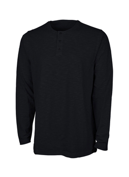 Charles River Men's Black Freetown Henley