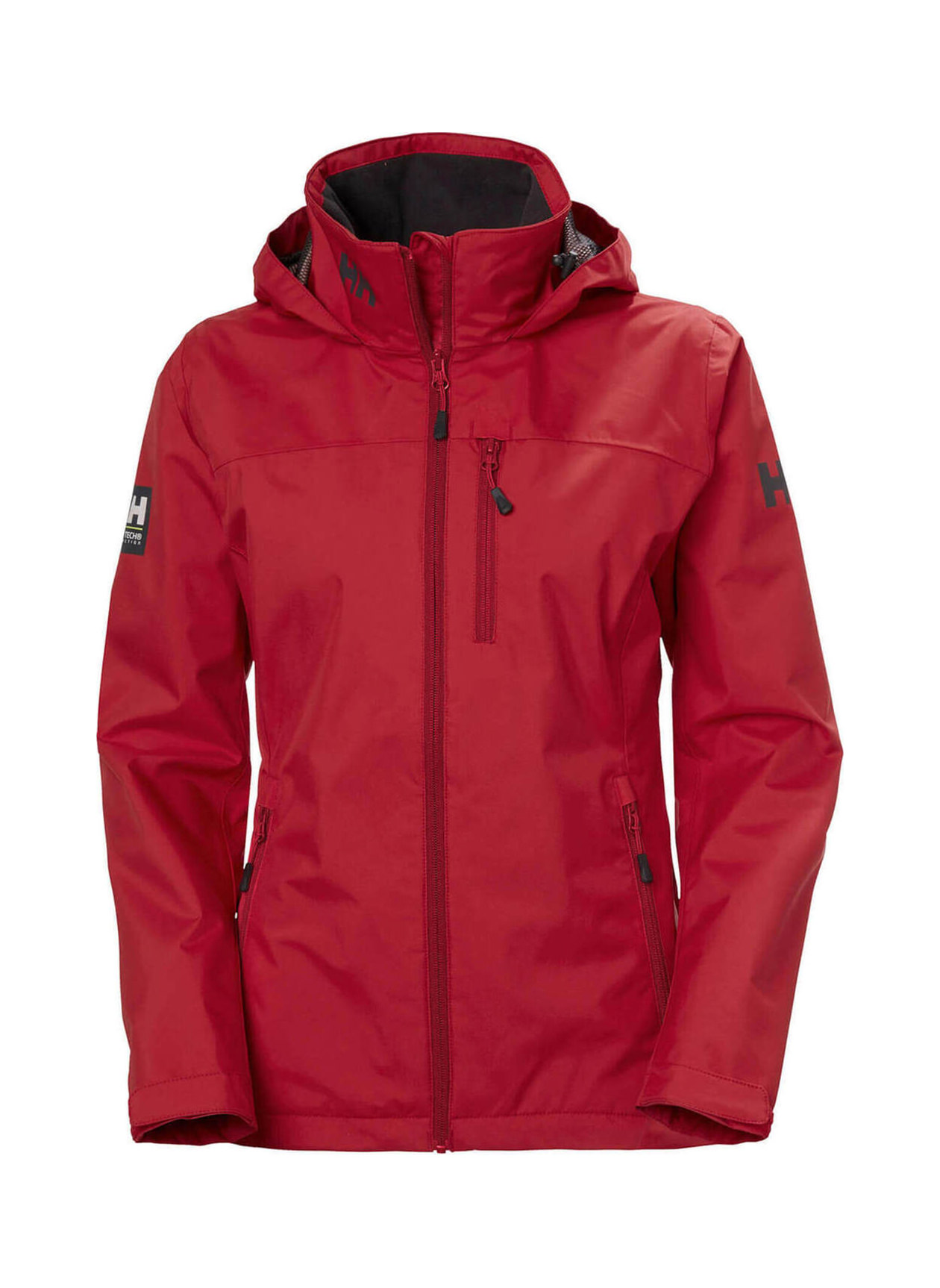 Helly Hansen Women's Red Crew Hooded Jacket