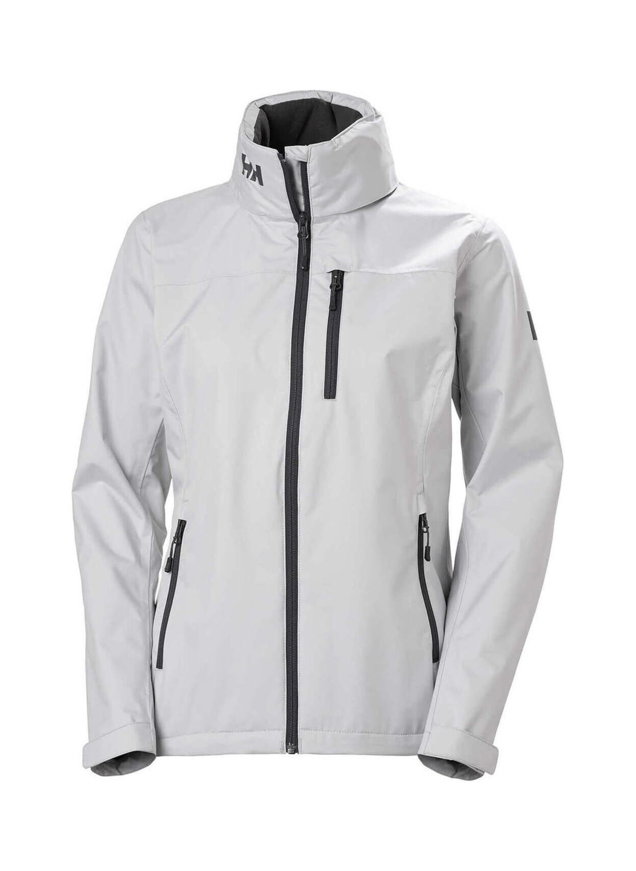 Helly Hansen Women's Grey Fog Crew Hooded Jacket