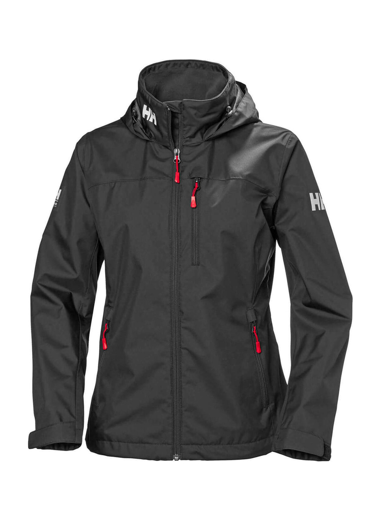 Helly Hansen Women's Black Crew Hooded Jacket