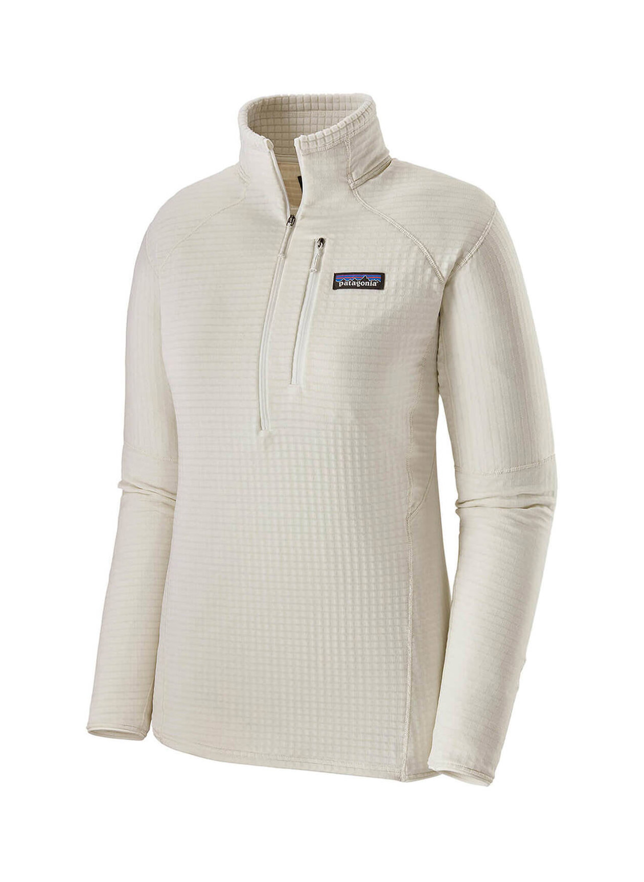 Patagonia Women's Birch White R1 Quarter-Zip