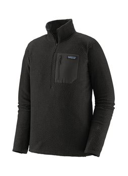 Patagonia Men's Black R1 Air Half-Zip