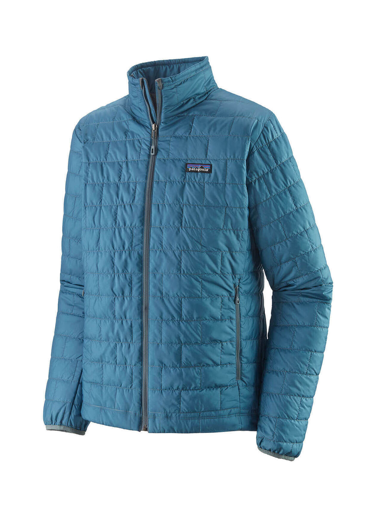 Patagonia Men's Wavy Blue Nano Puff Jacket