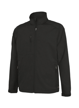 Charles River Men's Black Axis Soft Shell Jacket