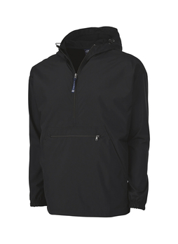 Charles River Men's Black Unisex Pack n Go Pullover