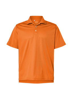 Adidas Men's Bright Orange / White Basic Polo