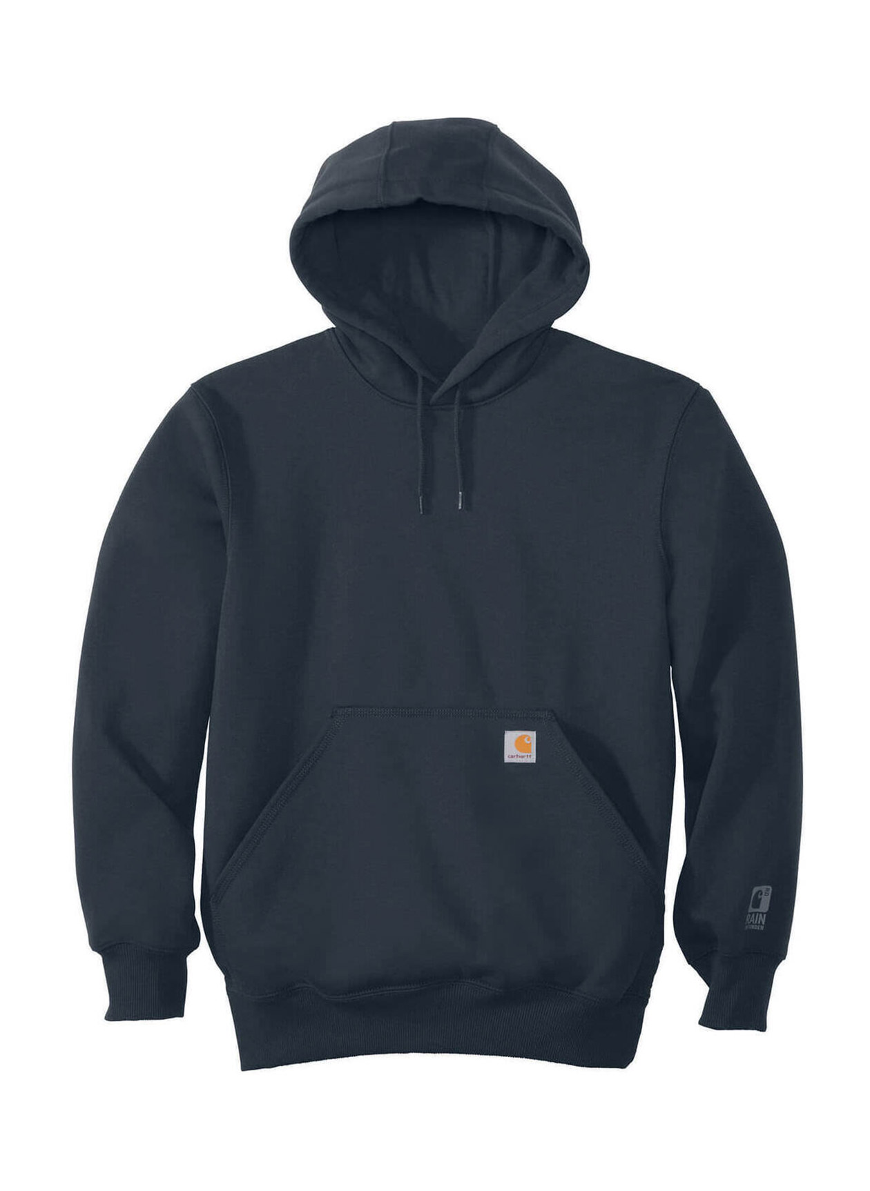 Carhartt Men's New Navy Rain Defender Paxton Heavyweight Hooded Sweatshirt