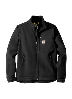 Carhartt Men's Black Crowley Soft Shell Jacket