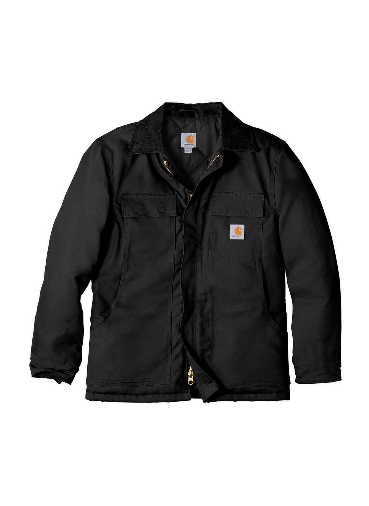 Carhartt Men's Black Duck Traditional Coat