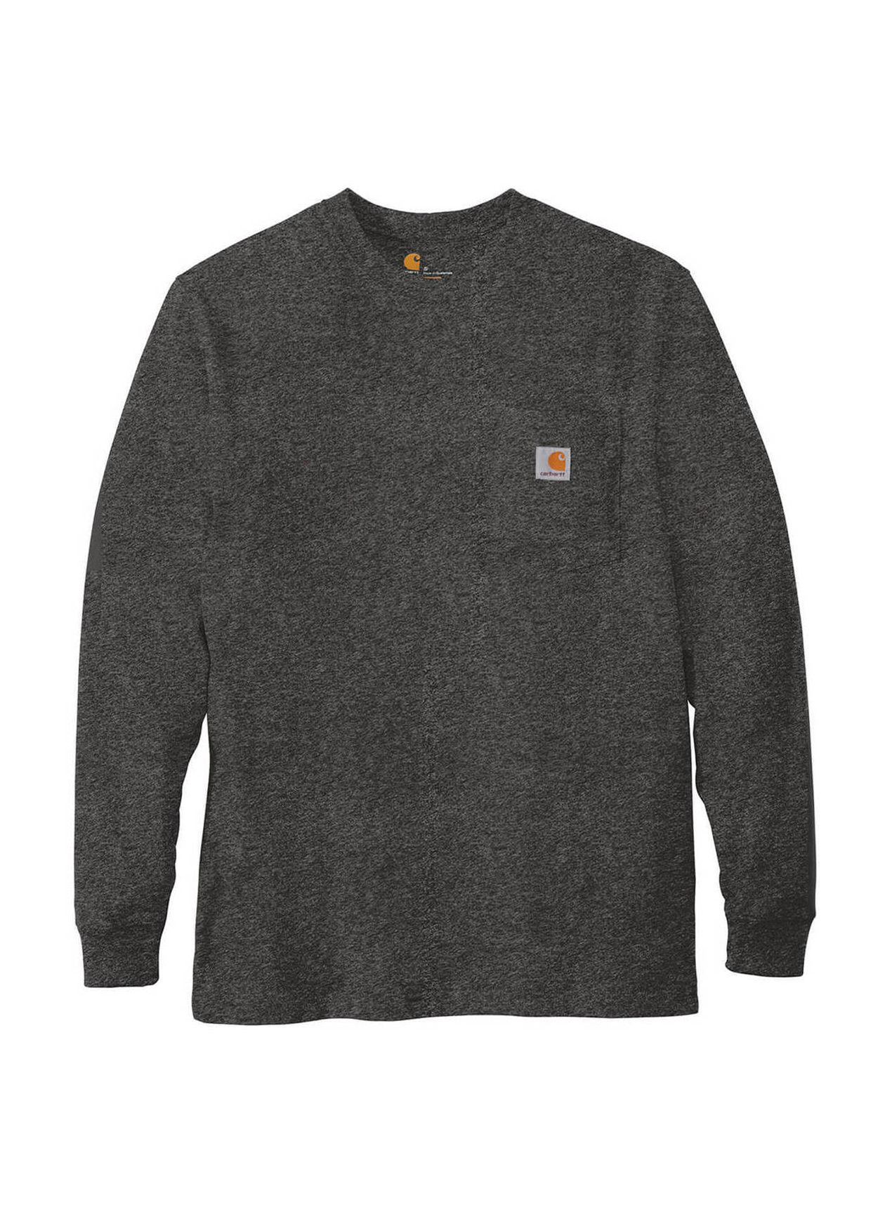 Carhartt Men's Carbon Heather Workwear Pocket Long-Sleeve T-Shirt