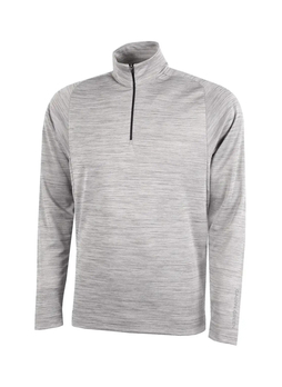 Galvin Green Men's Grey  Insula Lite Quarter-Zip Dixon Insula Lite Quarter-Zip