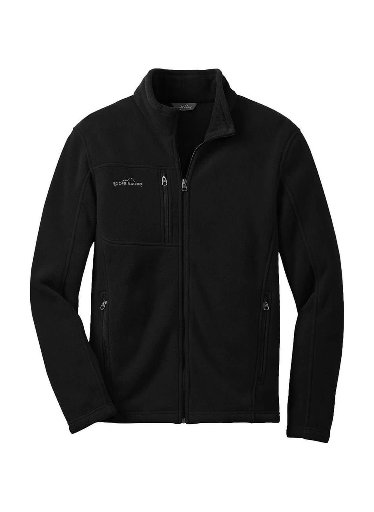 Eddie Bauer Men's Black Fleece Jacket