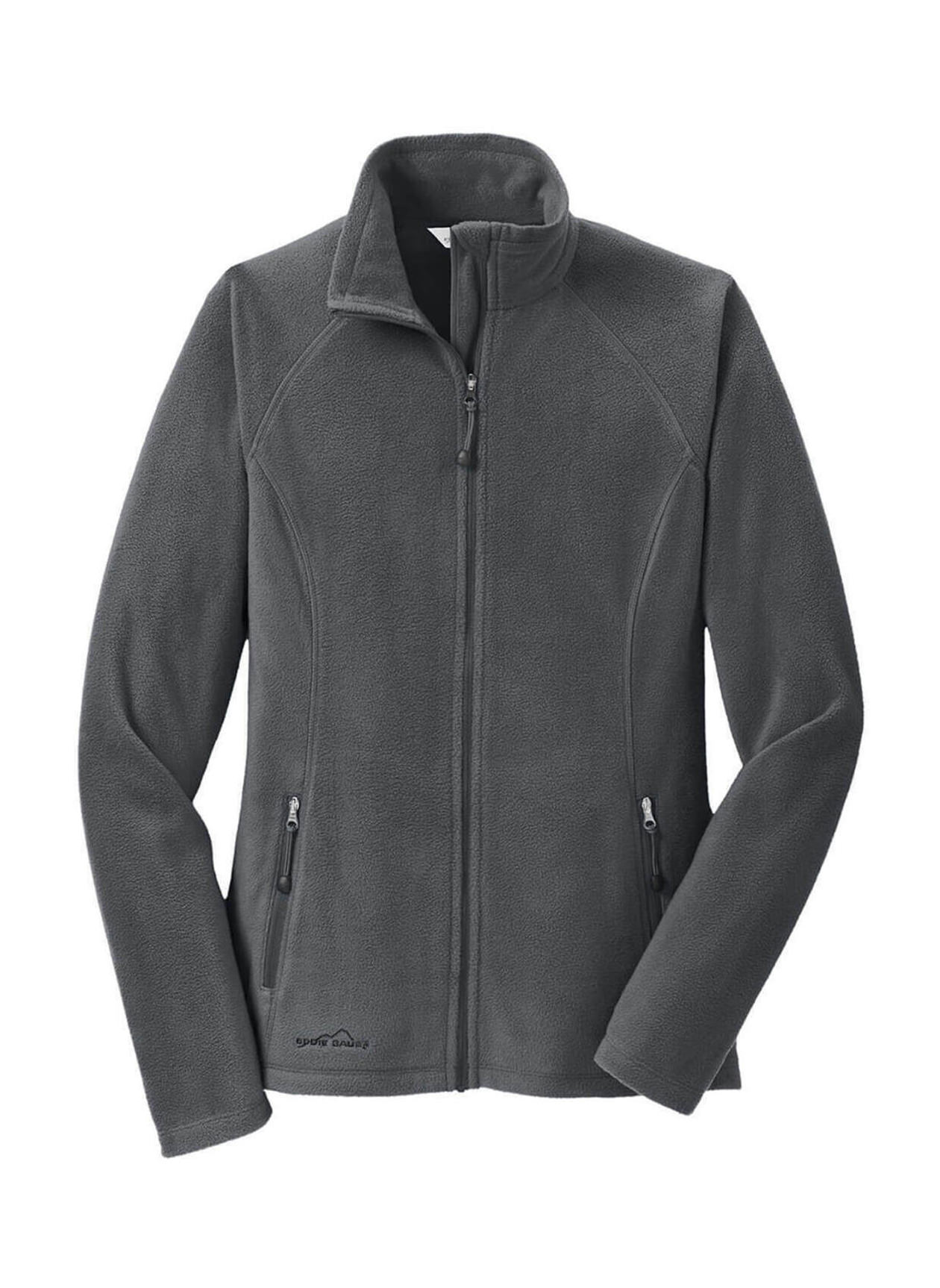 Eddie Bauer Women's Grey Steel Microfleece Jacket