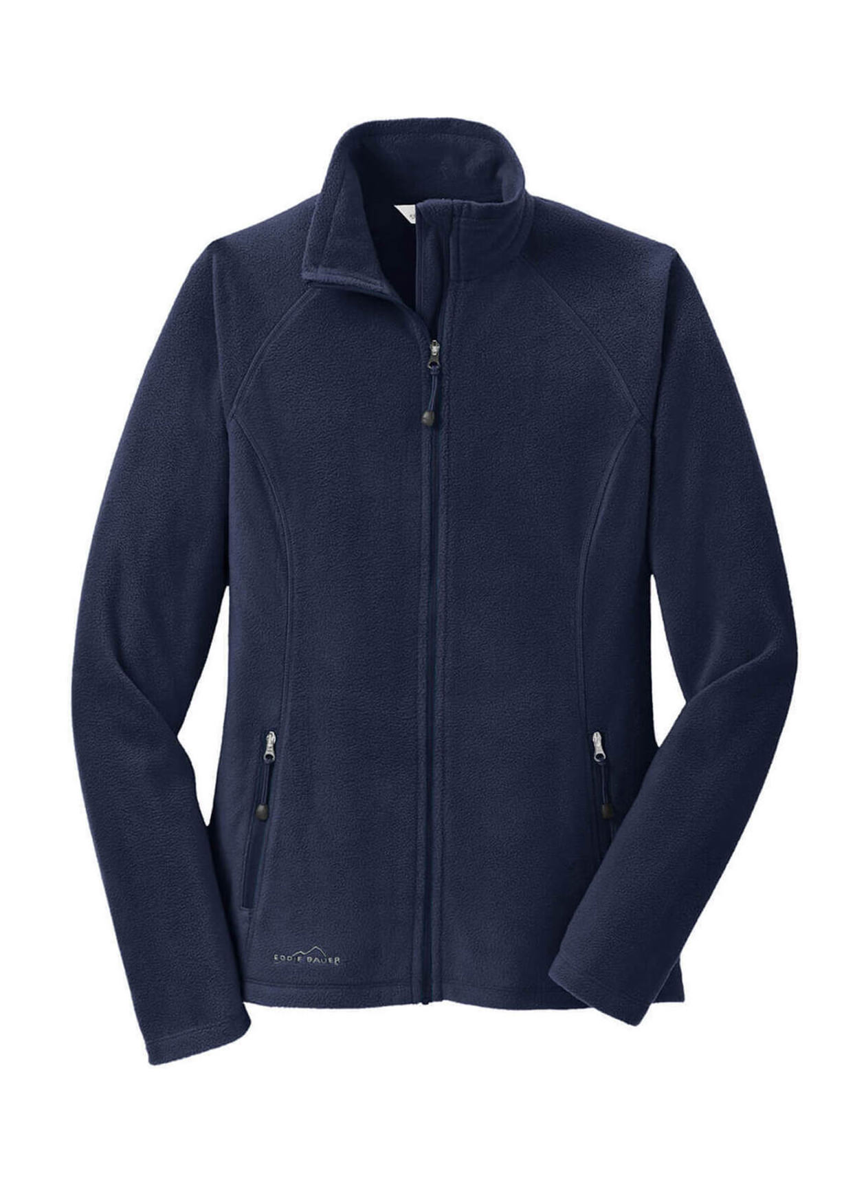 Eddie Bauer Women's Navy Microfleece Jacket