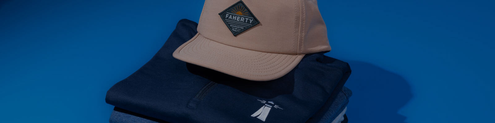 Faherty Brand Custom Apparel: Customize your logo on trending corporate apparel.