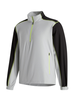 FootJoy Men's Silver / Black / Lime Sport Windshirt