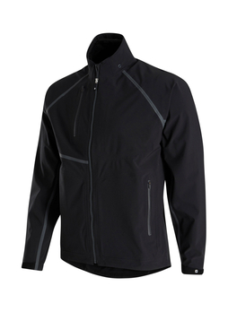 FootJoy Men's Black / Charcoal HydroTour Jacket