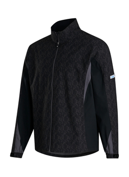 FootJoy Men's Black Marble HydroLite Rain Jacket