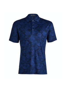 G/FORE Men's Blueprint Icon Camo Tech Jersey Polo