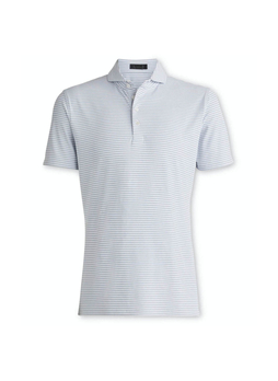 G/FORE Men's Nimbus Feeder Stripe Tech Pique Polo