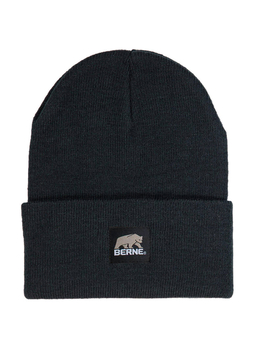 Berne Black Heritage Knit Cuff Beanie