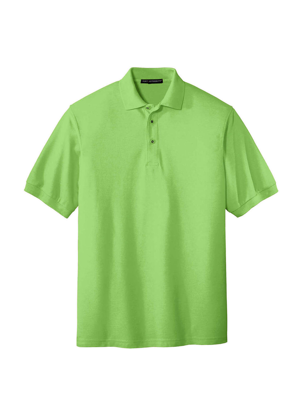 Port Authority Men's Lime Silk Touch Polo