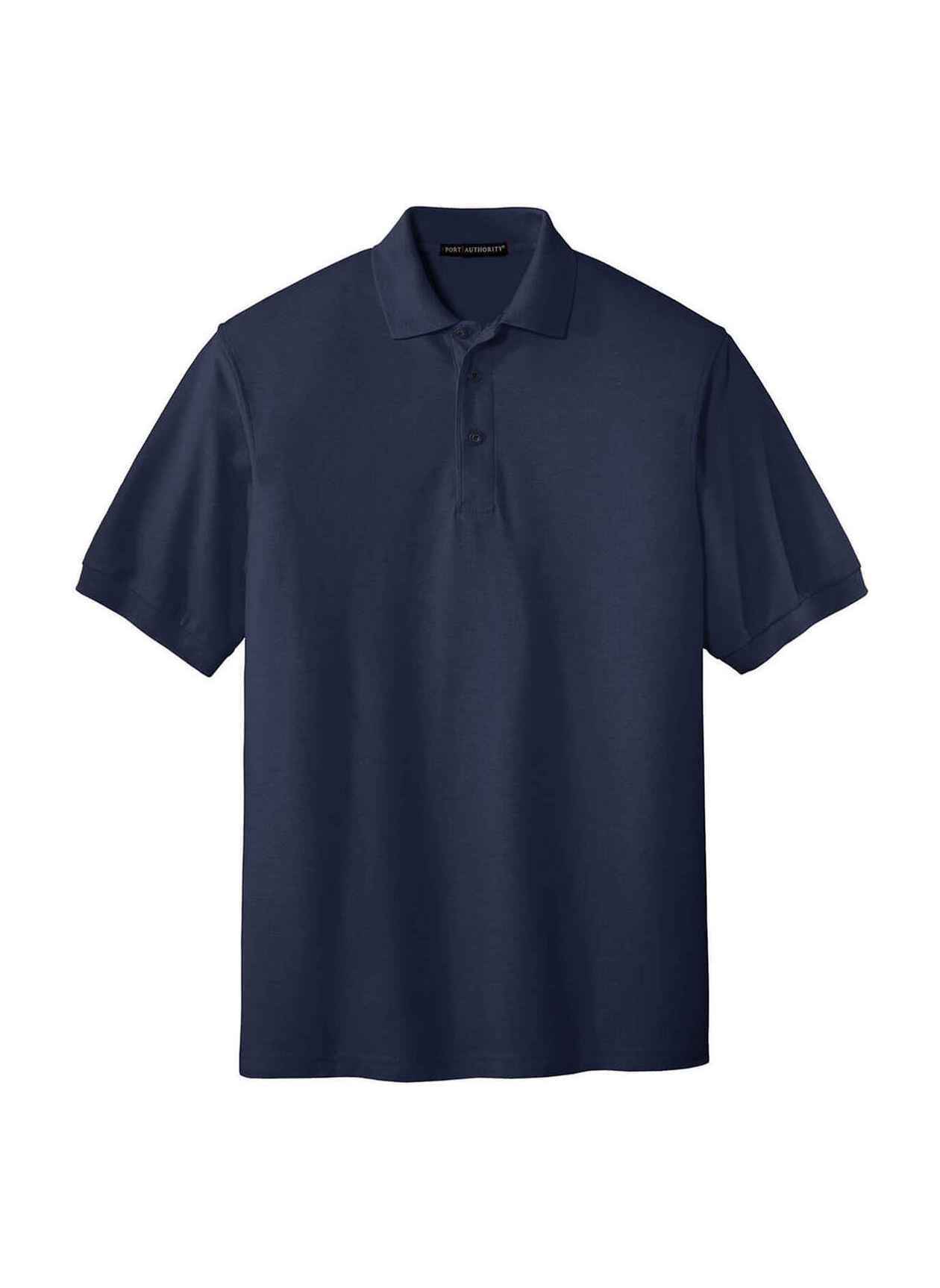 Port Authority Men's Navy Silk Touch Polo