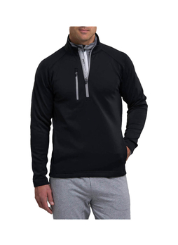 Zero Restriction Men's Black Z500 Quarter-Zip