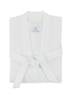 Matouk White Kiran Robe