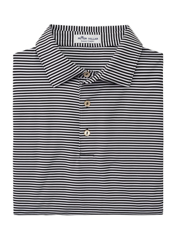 Peter Millar Men's Black Hales Performance Polo