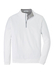 Peter Millar Perth Stretch Loop Terry Quarter-Zip Men's White  White || product?.name || ''