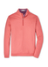 Men's Cape Red Peter Millar Perth Performance Melange Quarter-Zip  Cape Red || product?.name || ''