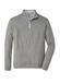 Peter Millar Perth Performance Melange Quarter-Zip Smoke Men's  Smoke || product?.name || ''