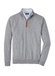 Peter Millar Men's Artisan Crafted Cashmere Flex Quarter-Zip Gale Grey || product?.name || ''