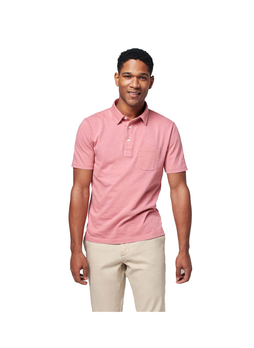 Faherty Men's Faded Flag Sunwashed Polo