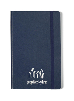 Moleskine Navy Blue Hard Cover Ruled Large Notebook