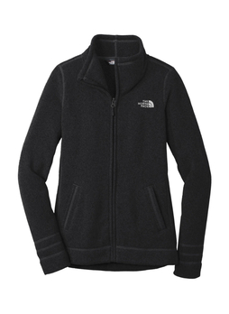 The North Face Women's Black Heather Sweater Fleece Jacket