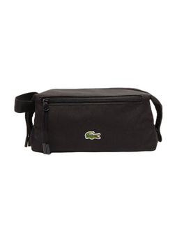 Lacoste Noir Men's Neocroc Canvas Toilet Kit