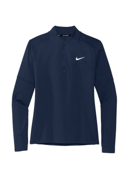 Nike Women's Navy Dri-FIT Element Half-Zip