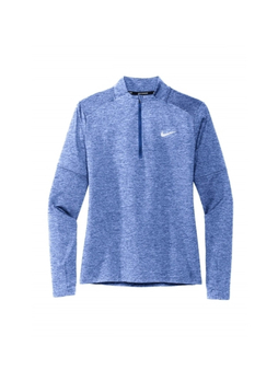 Nike Women's Royal Heather Dri-FIT Element Half-Zip