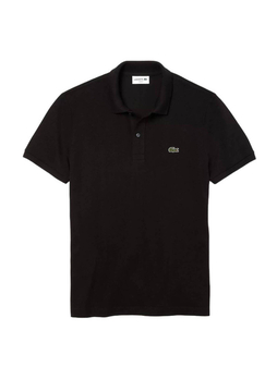 Lacoste Men's Black Petit Pique Slim Fit Polo