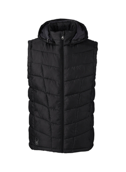 Spyder Men's Black Pelmo Puffer Vest